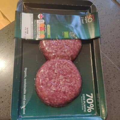 Organic Beef Burgers