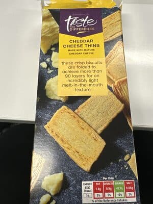 Cheddar Cheese Thins