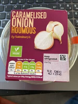 Caramelised Onion Houmous