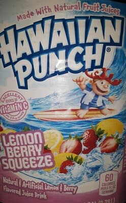 Hawaiian Punch Lemon Berry Squeeze