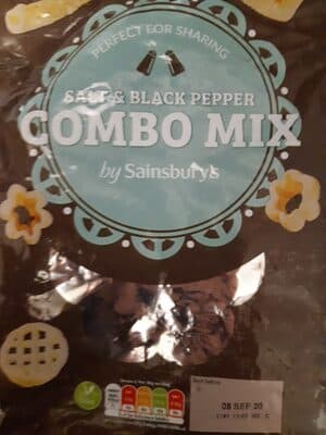 Salt and Black Pepper Combo Mix