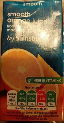 Smooth Orange Juice