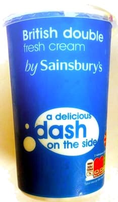British double fresh cream