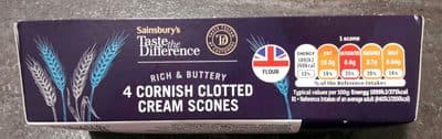 Cornish Clotted Cream Scones