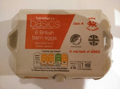 British Barn Eggs