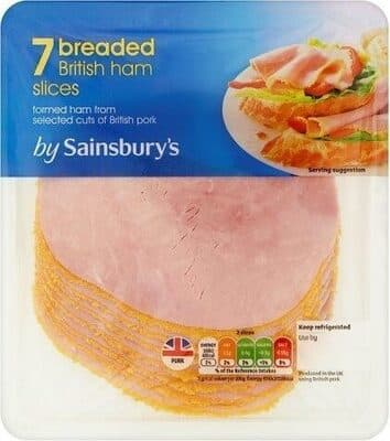 Breaded British Ham Slices