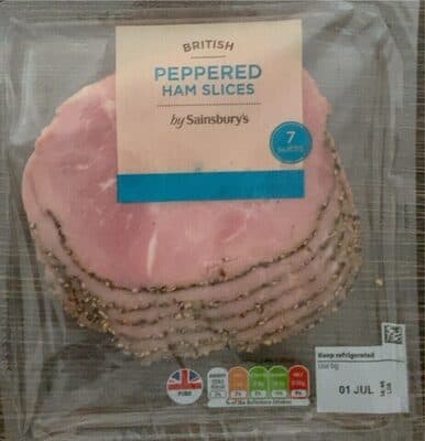 Peppered Ham Slices