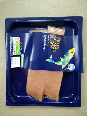 Wild Keta Salmon Fillets