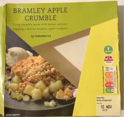 Bramley Apple Crumble