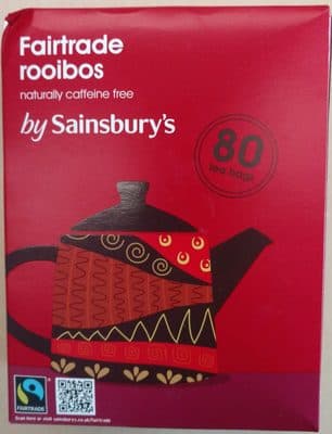 Sainsbury's Fairtrade rooibos tea bags