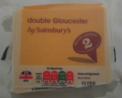 Double Gloucester cheese