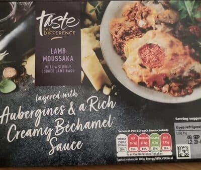 Taste the Difference Lamb Moussaka