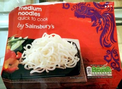 Quick cook medium noodles