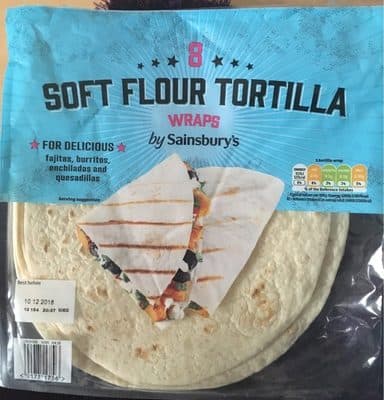 Soft Flour Tortilla Wraps