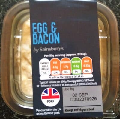 Egg & Bacon spread