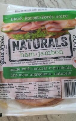 Naturals ham