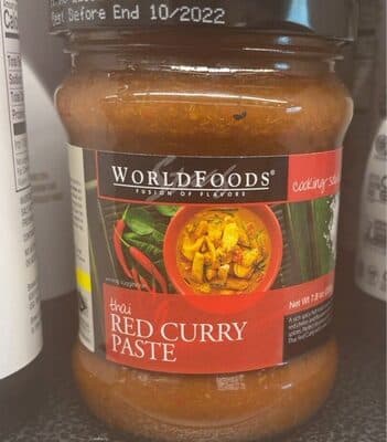 Red curry paste