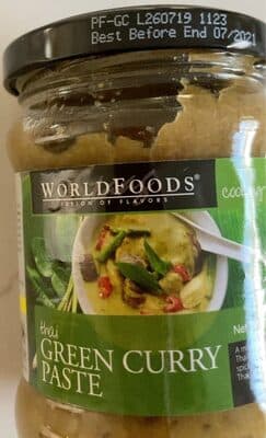 Green curry paste