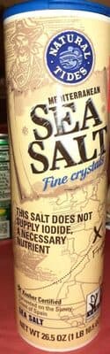 Mediterranean Sea Salt fine crystal