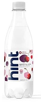 Cherry Sparkling Water with Cherry Essence