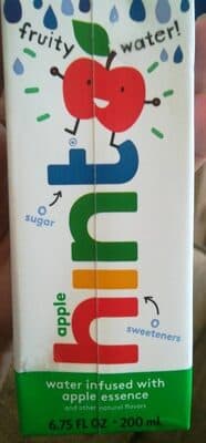 Water Infused With Apple Essence