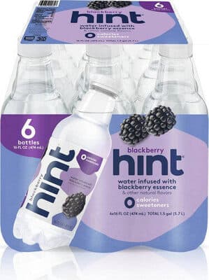 Water Infused With Blackberry Essence
