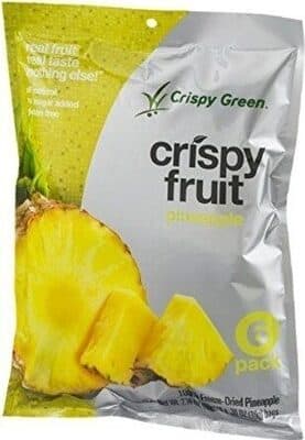 No Sugar Added Freeze-Dried Pineapple Crispy Fruit