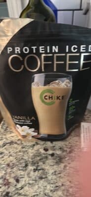 High Protein Vanilla Iced Coffee
