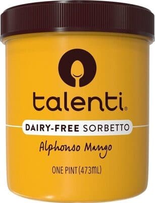 Alphonso Mango Dairy-Free Sorbetto