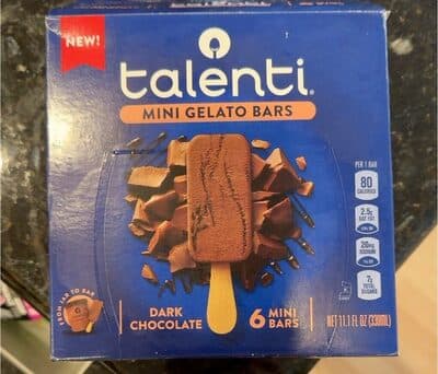 Mini Gelato Bars