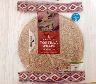 Wholemeal Tortilla Wraps