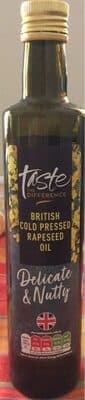 British cold pressed rapeseed oil