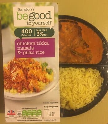 Chicken Tikka masala & pilau rice