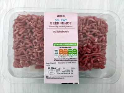 Irish 5% Fat Beef Mince