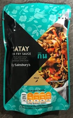 Satay Stir Fry Sauce