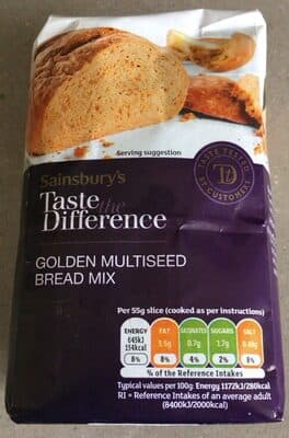 Golden Multiseed Bread mix