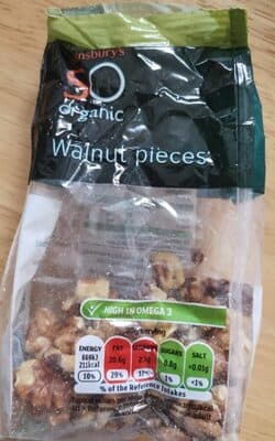 Walnut pieces