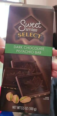 Dark Chocolate Pistachio Bar