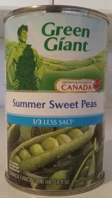 Summer Sweet Peas with Less Salt