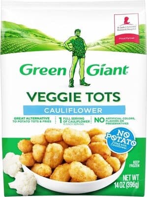 Cauliflower Veggie Tots