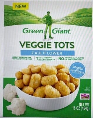 Cauliflower Veggie Tots