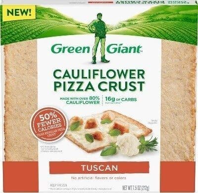 Tuscan Cauliflower Pizza Crust