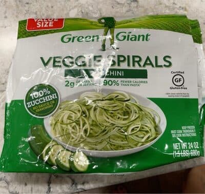 Zucchini Veggie Spirals