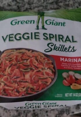 Veggie Spiral Skillets Marinara