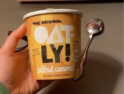 Oatly The Original Salted Caramel Non-Dairy Frozen Dessert
