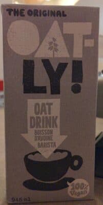 Oat-Ly boisson d'avoine barista