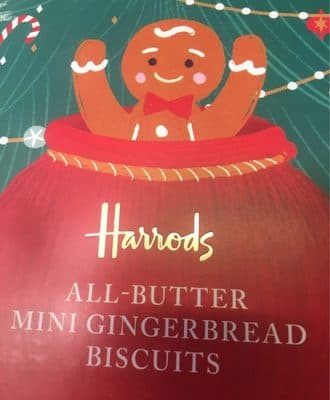 All butter mini gingerbread biscuits