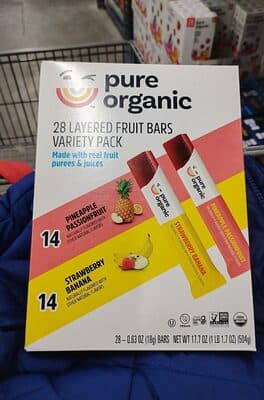 Layered Fruit Bars Variety Pack