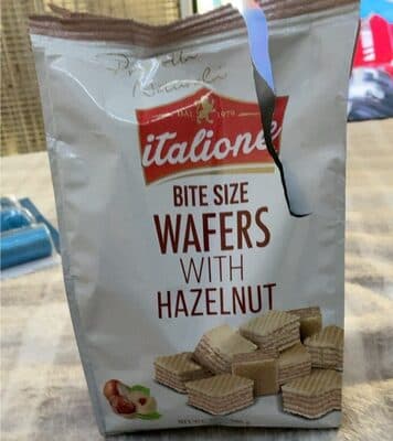 Wafers With Hazelnut