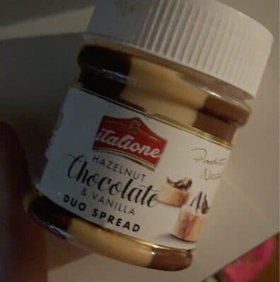 hazelnut chocolate & vanilla